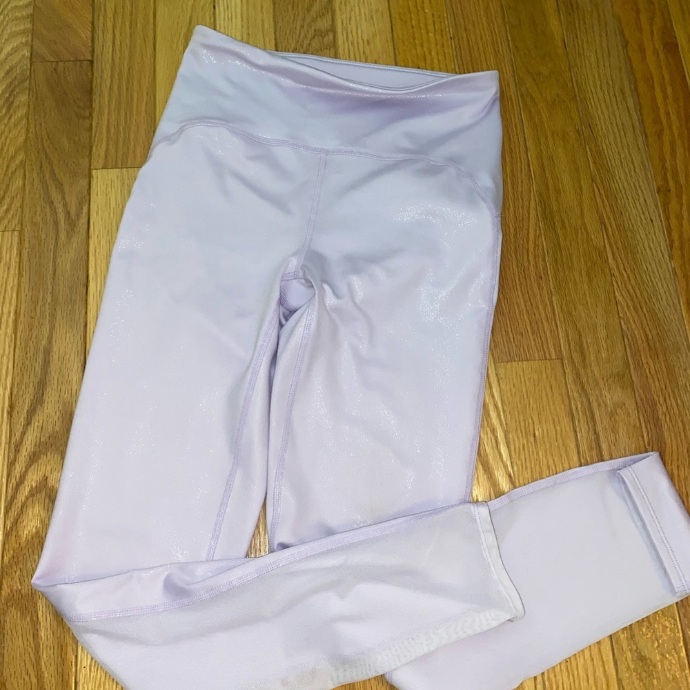 Pastel purple workout leggings